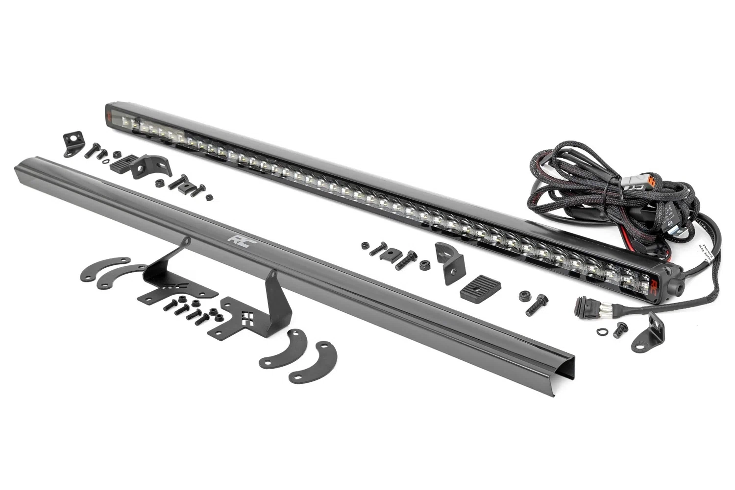 Fits Polaris RZR XP 4 1000(24) LED Light Front Mount 40_ Single Row 93181